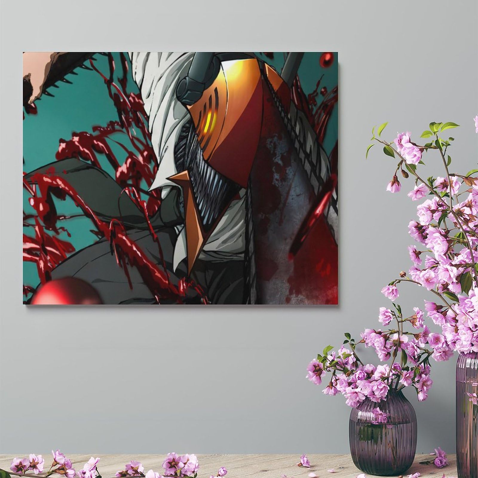 Amazon.co.jp: ポスター チェンソーマン デンジ アートパネル 壁掛け